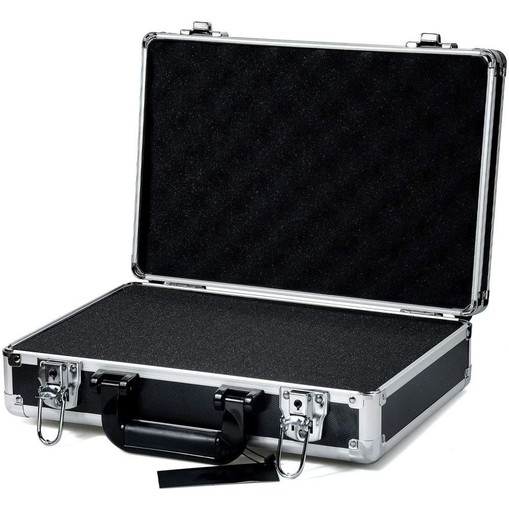 custom Aluminum Case with Customizable Pluck DIY Foam padding Interior for Test Instruments Cameras Tools Parts and Accessories