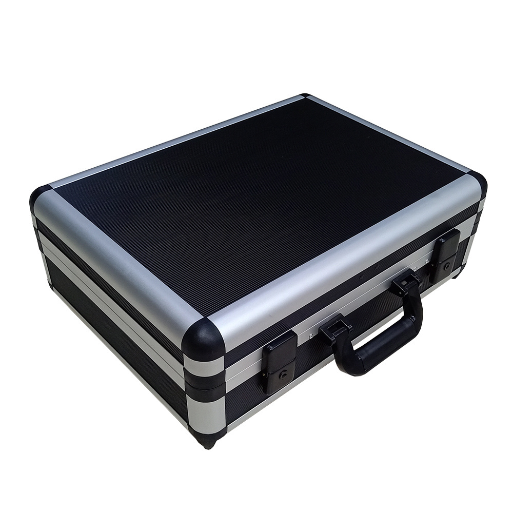 portable metal aluminum travel tools case box and briefcase tool equipment organizer box case