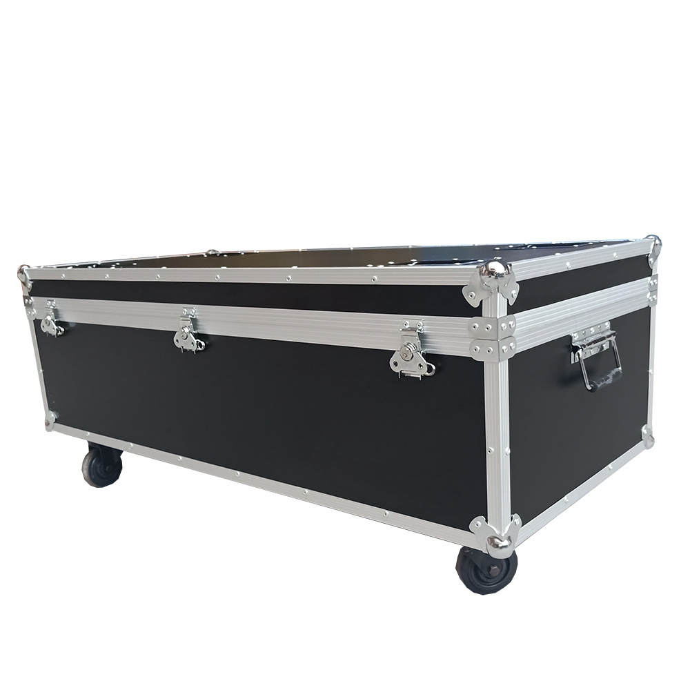 Custom aluminum china ata road case FlightCase Dj Flight aluminum travel case  with foam