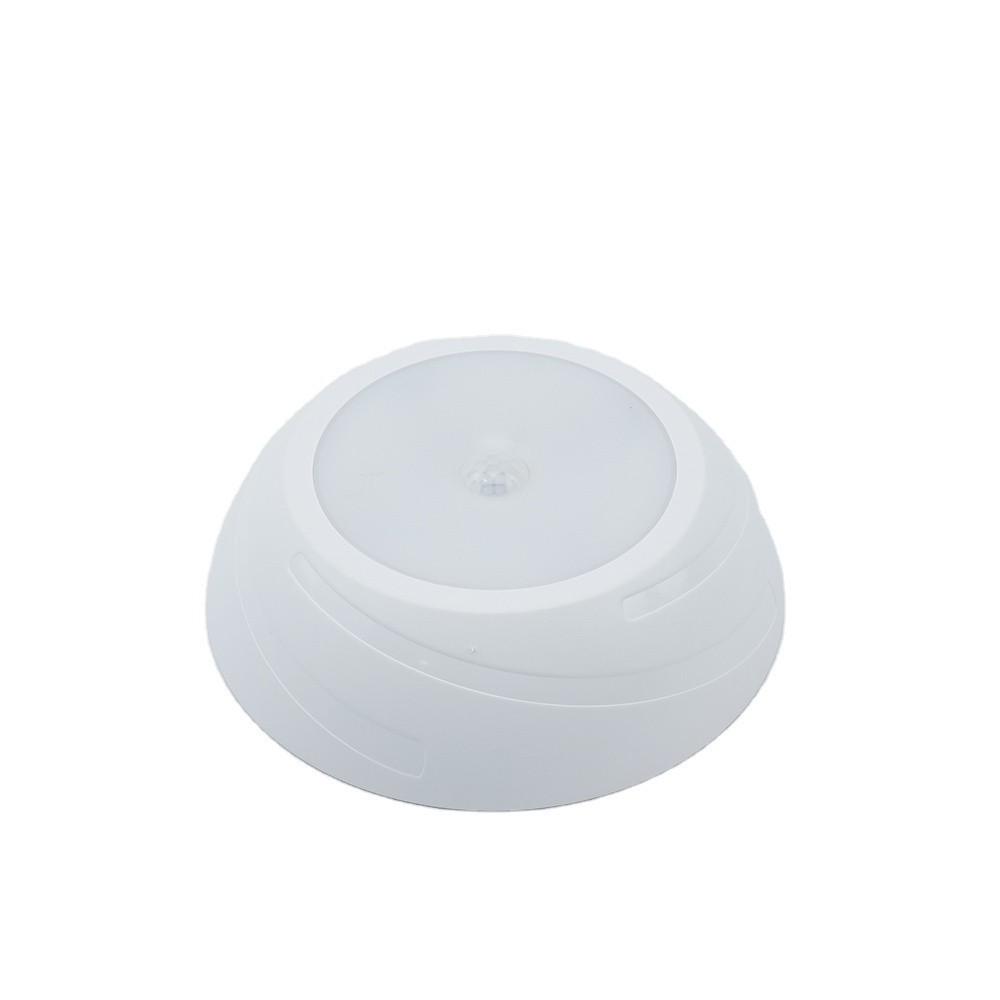 White Circle Indoor Closet Motion Sensor Ceiling Bulkhead Wall Led Light