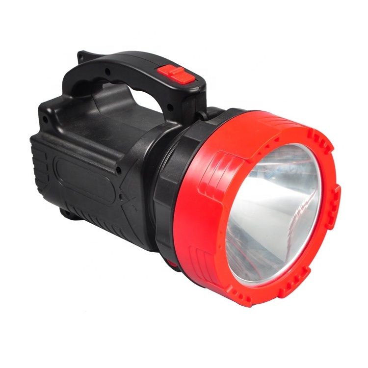 Rechargeable handle flashlights powerful led flashlight outdoor spotlights emergency torch light