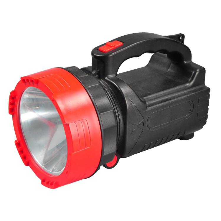 Rechargeable handle flashlights powerful led flashlight outdoor spotlights emergency torch light