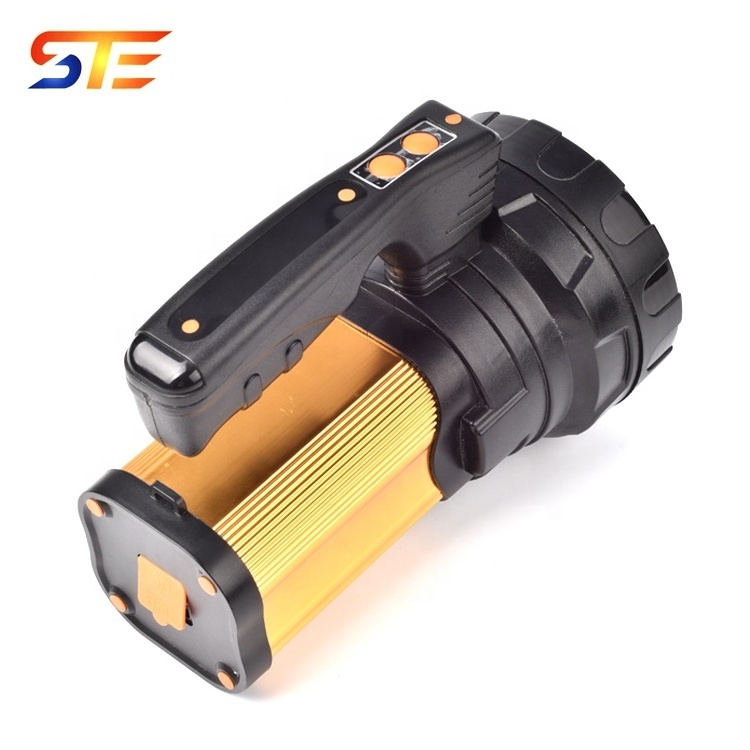 led flashlights professional rechargeable led searchlight hand spotlight for outdoor  power torch light