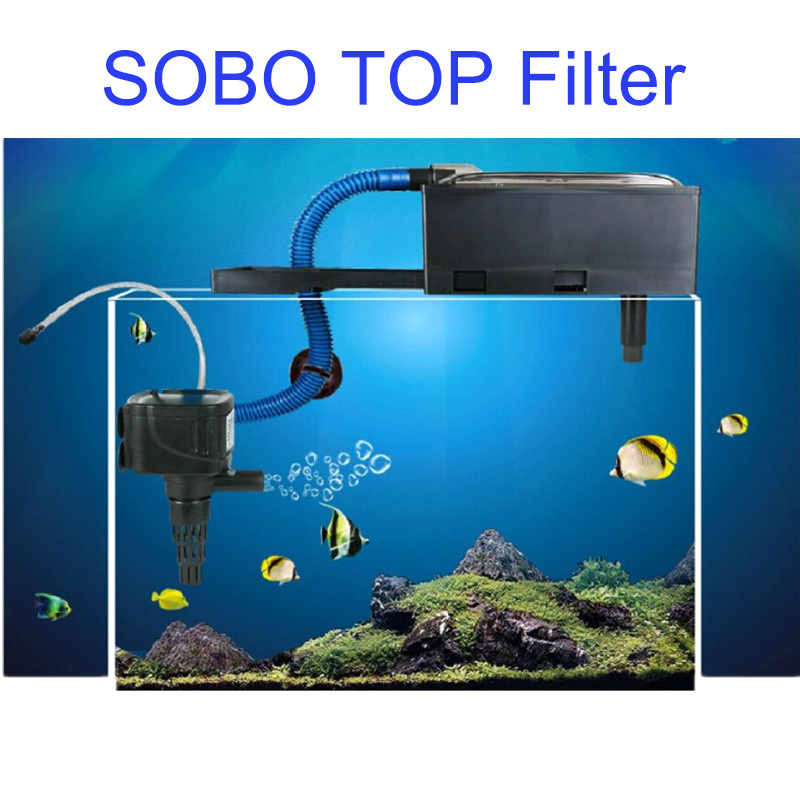 SOBO Aquarium External Power Head Top Filter