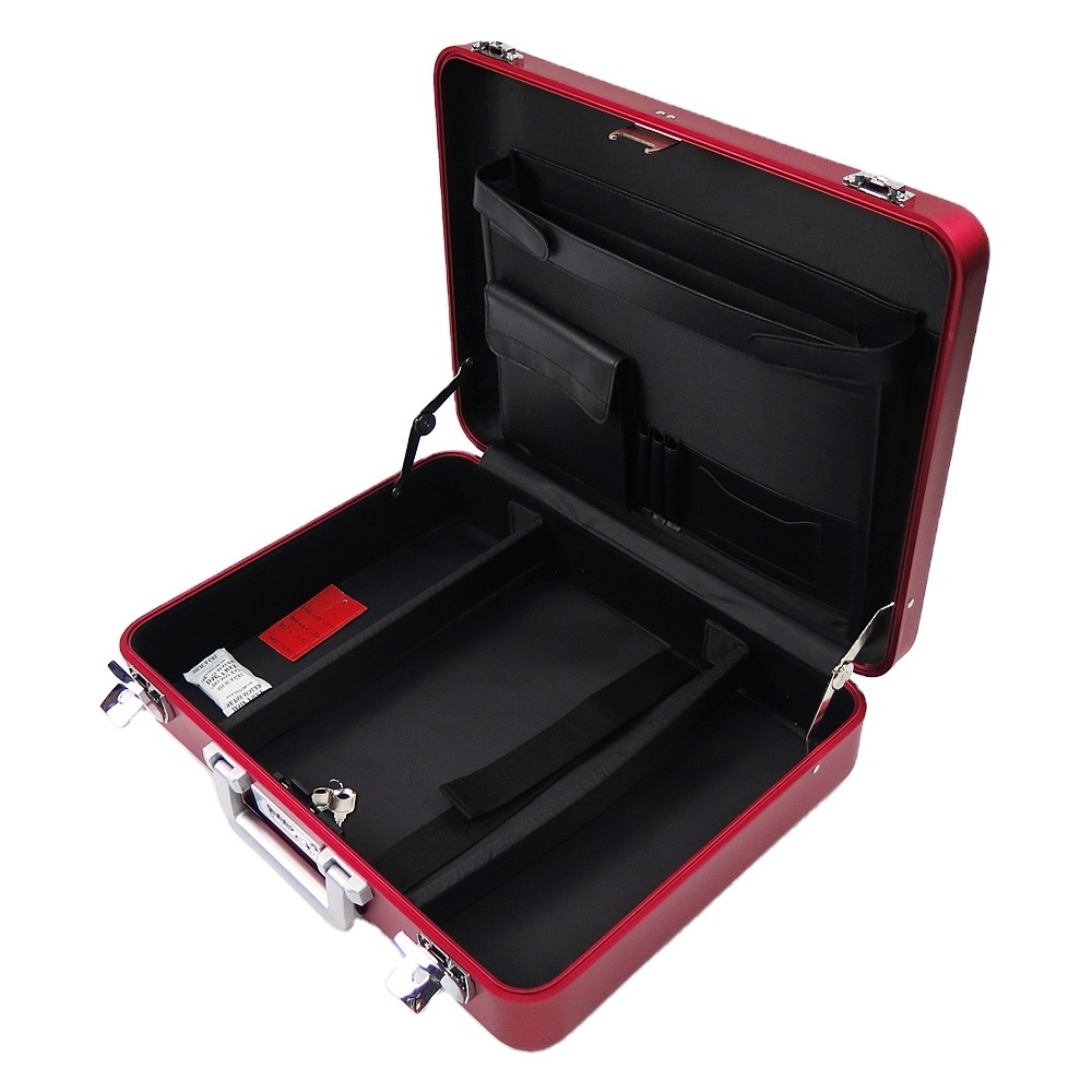 hot sale ODM chinese fireproof men women briefcase attache metal carry on notebook bag laptop hard case boxes aluminum suitcase