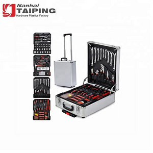 Topeakmart Tool Aluminum Portable Case hard carrying grooming  storage case portable aluminum tool box