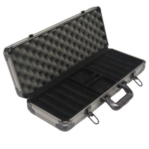 Durable Grey Metal Frame La Habana aluminum cigar case