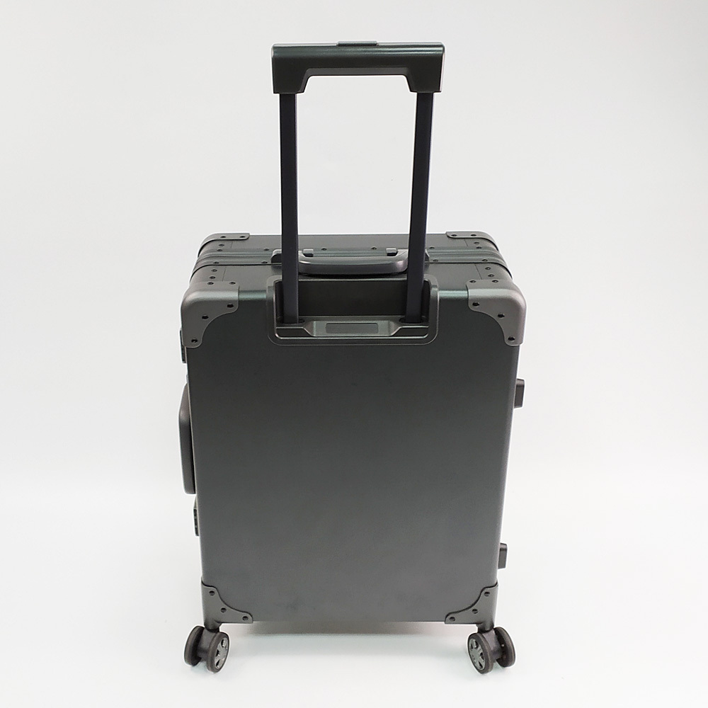 OEM ODM Black China Products Trolley Case Aluminum Luggage Suitcase