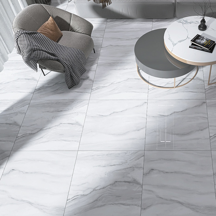 New Arrival Bedroom Living Room Hotel Glazed Marble Porcelain Tile 600x600 Floor Tile Price Square Vitrified Floor Tiles