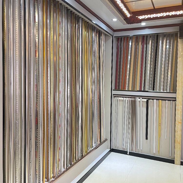 Foshan Tile Accessories Home Aluminum Decorative Tile Trim Transition Strips For Edge Trim