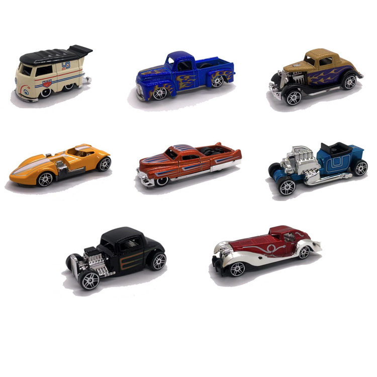 1:64  scale hot free wheels die cast model toy car high speed alloy racing small car for exhibition