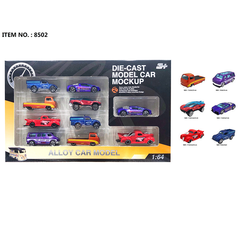 Newest Style Mini Hot Slide Wheels Toy Car Model 1/64 Scale Diecast Toy Vehicles Racing Classic car