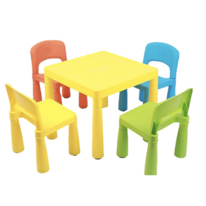 Multi Application Usage Indoor Outdoor kids party table and chair reading table montessori furniture kids table and chair