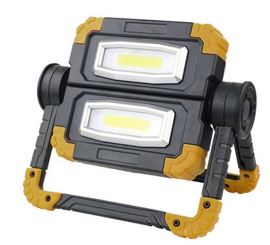 New outdoor waterproof USB charging cordless portable led floodlight adjustable folding handheld LED work light