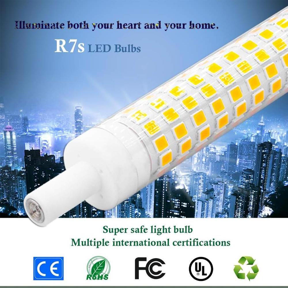 R7S Base LED Light Bulb led Bulb Smart Bulb 10W 118mm(4.64''),AC 85V - 265V,Double Ended J Type Halogen Bulb Replacement