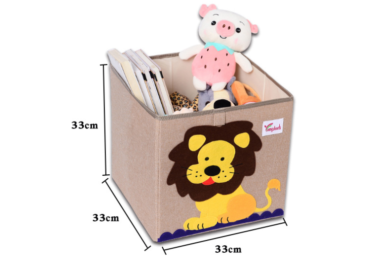 Extra Large Toy Box Chest for Kids, Collapsible Oxford Toy Storage Box with Handles, Sturdy Waterproof Toy Bin for Playroom