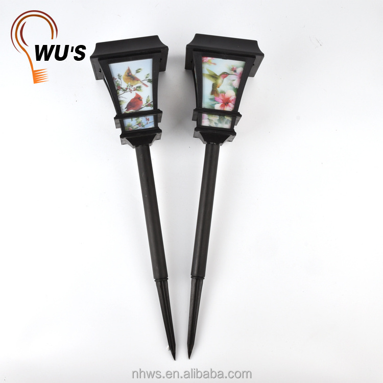 Hot selling Solar waterproof landscape led lights decoration outdoor stake light