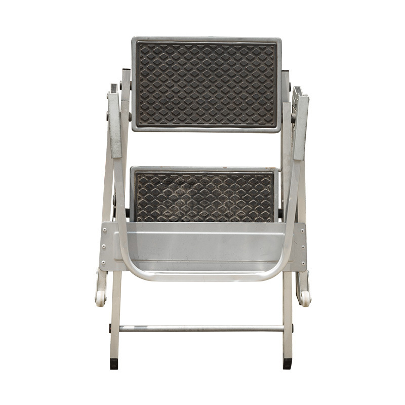 High Quality Folding Kitchen Ladder with 2 Steps Stainless steel portable step ladder Aluminum Ladder