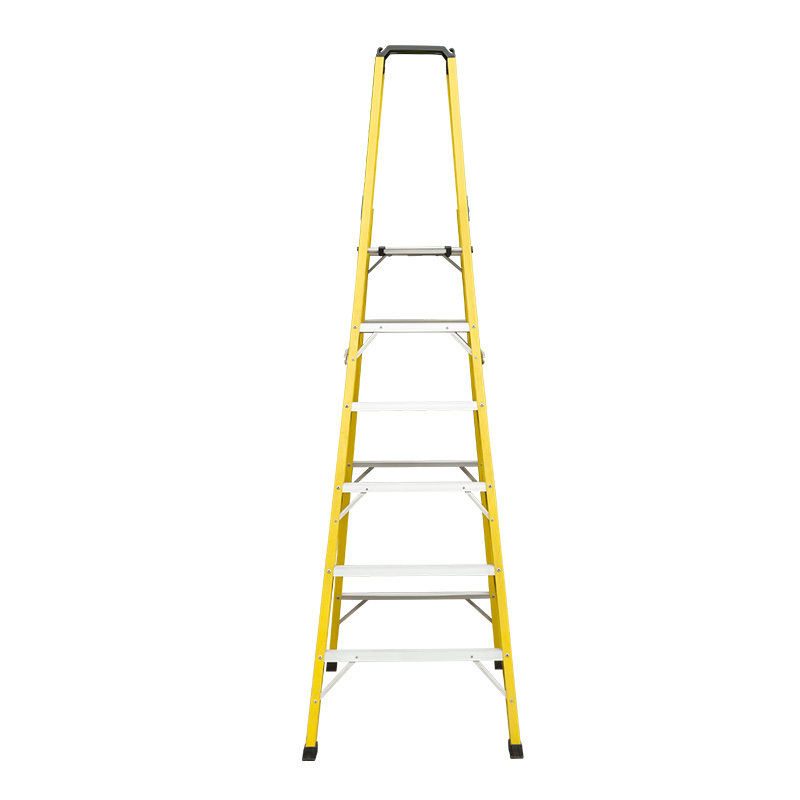 Household Step Ladder Folding Multi-use Aluminum Wide Steps Folding Ladder Compact Folding Step ladder