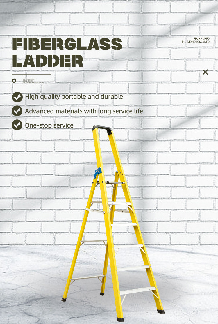 Household Step Ladder Folding Multi-use Aluminum Wide Steps Folding Ladder Compact Folding Step ladder