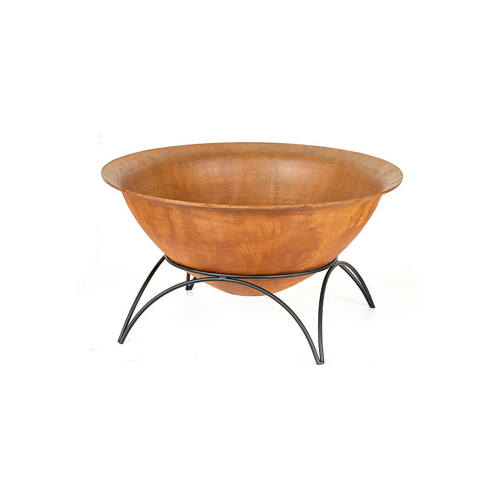 Factory Oem Wood Burning Outdoor Lightweight Firebowl Garden Firepit Brazier Grill