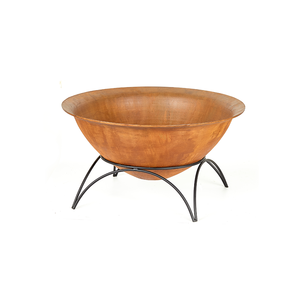 Factory Oem Wood Burning Outdoor Lightweight Firebowl Garden Firepit Brazier Grill