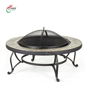 Outdoor Camping Fire Pit Large Bonfire Wood Burning Patio Backyard Firepit For Outside