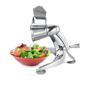 Manual vegetable slicer food processor slicer grater 5 in 1 salad spinner for sale