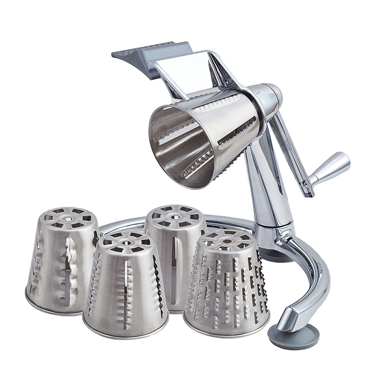 kitchen tools set  Multifunctional 5 in1 Stainless steel cup salad Vegetable Choppers