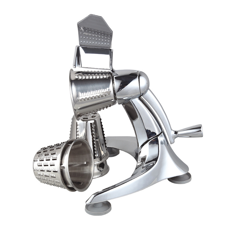 Handy Vegetable Chopper Hand Crank Processor Chops Onion,Nuts,Fruits,Chilli Grinder Cutter with Waffle Maker