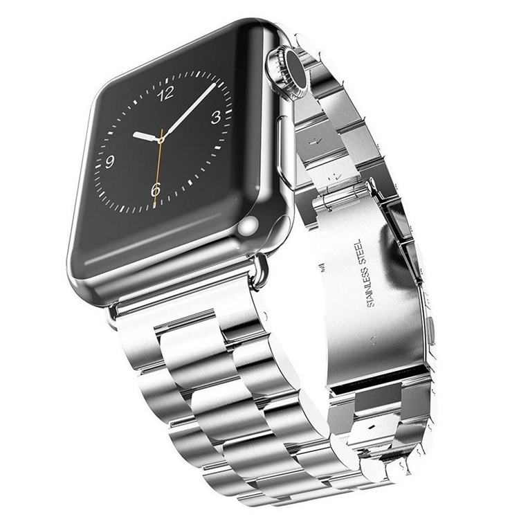 304 stainless steel link watch strap band bracelet replacement for apple watch 38mm 42mm 40mm 44mm