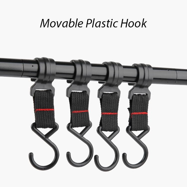 outdoor camping Foldable and Portable equipment folding Aluminum alloy hanging clothes rack hanging racks clothes