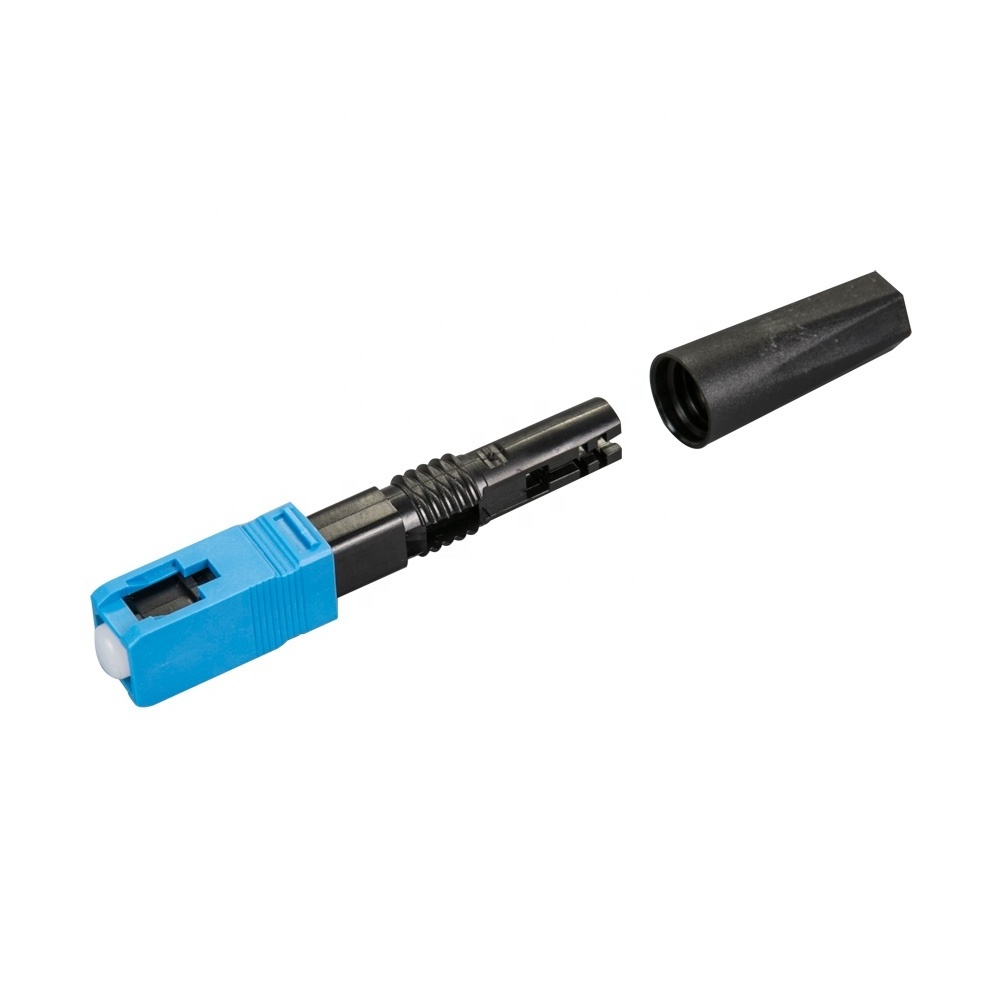 China supplier lowest price SC/FC/ST/LC/MU free samples FTTH simplex SC UPC fast fiber optic Connector