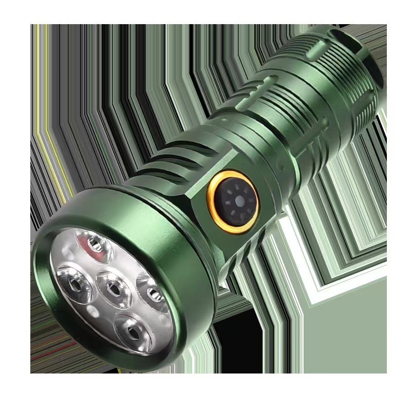 High power zoom waterproof Aluminum rechargeable LED Flashlight aluminum Linterna de EDC Led Tactical Flashlight