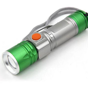 Low Price Wholesale Led Rechargeable Usb Hunting Led Torch Tactical Light Flashlight