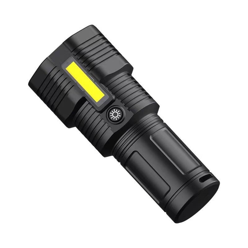 New Super Bright Linterna Strong Mini Pocket Led Sos Flashlight Magnetic Rechargeable Cob Led Edc Flashlight