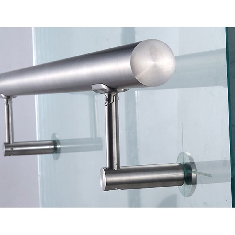 New Design Balcony Frameless Balustrades Glass Railing Glass Fence Railing Stainless Steel Spigot Balcony Balustrade