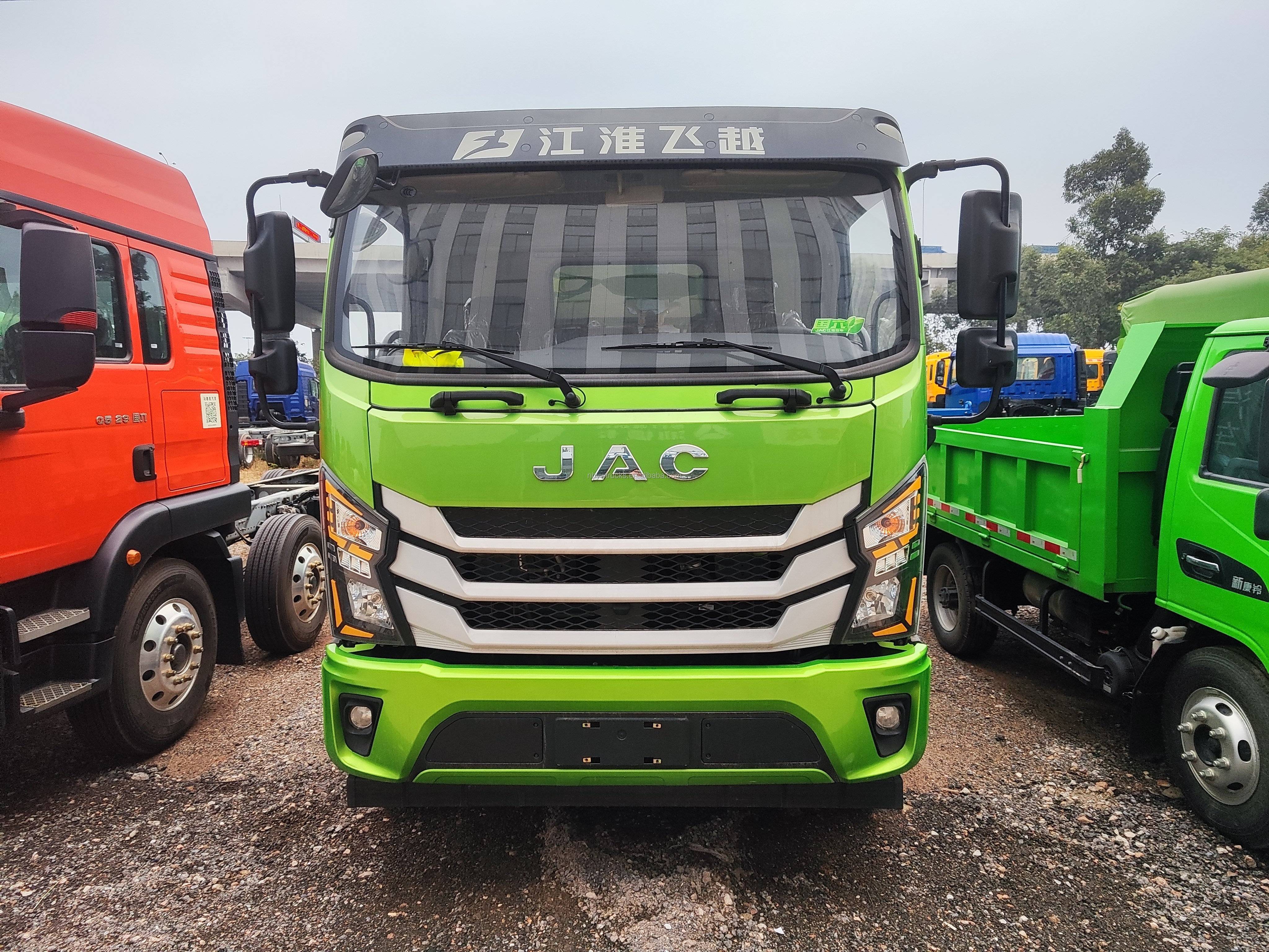 China Factory Price New JAC Brand Plate Cargo Truck JAC Feiyue 4*2 Dump Truck Tipper Truck with 5 Tons Loading Capacity For Sale