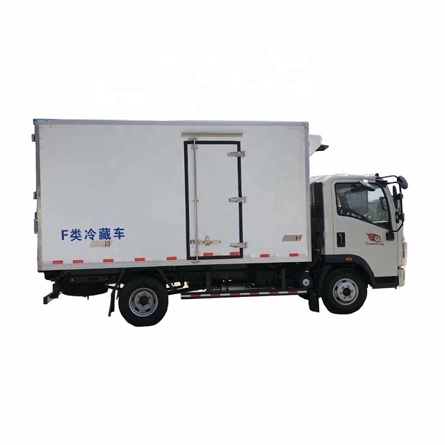 FOTON Van Cargo Truck 2ton 4x2 Refrigerator Freezing Cold Cooling Box  Mini Van Refrigerator Cargo Truck