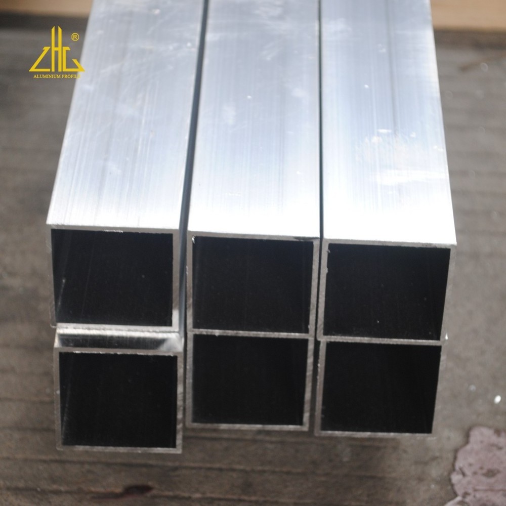 Rectangular Tubes Aluminium Square Tube 25x25 mm Thickness 2 mm in Aluminium