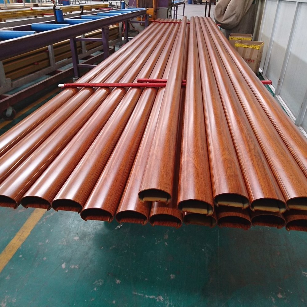 Aluminium Profile For Stairs Nosing Pillar Type Air Grill Aluminum Railing Extrusion