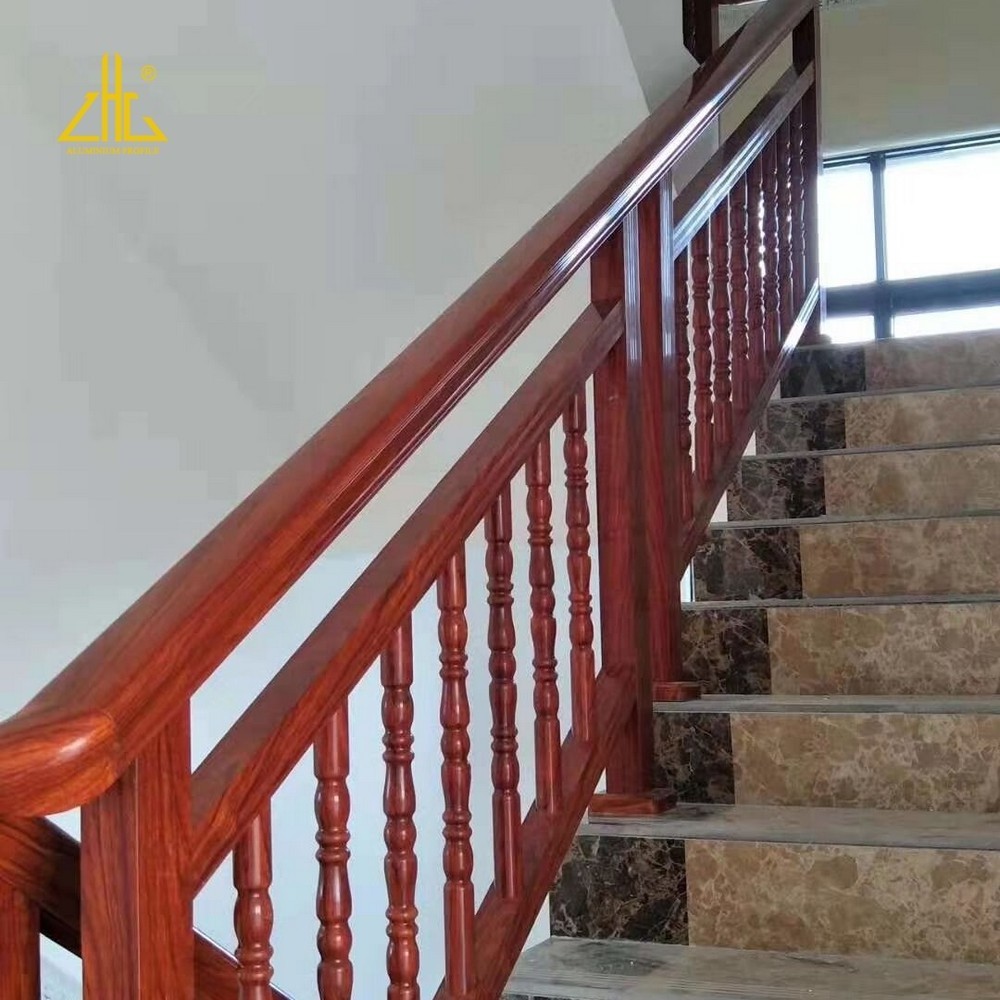 Aluminium Profile For Stairs Nosing Pillar Type Air Grill Aluminum Railing Extrusion