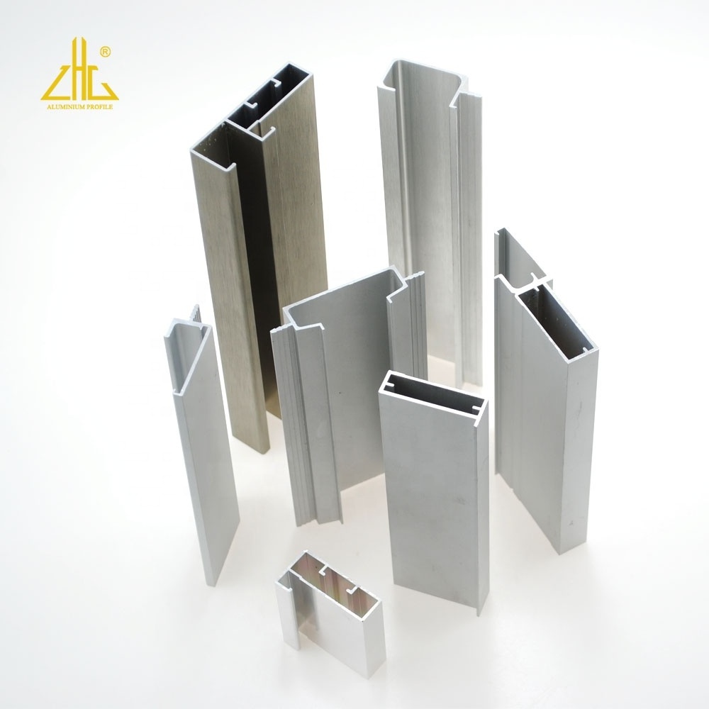 New Design Extruded Aluminum Kitchen Door Frame , C Channel Aluminum Profile Drawing For Kitchen