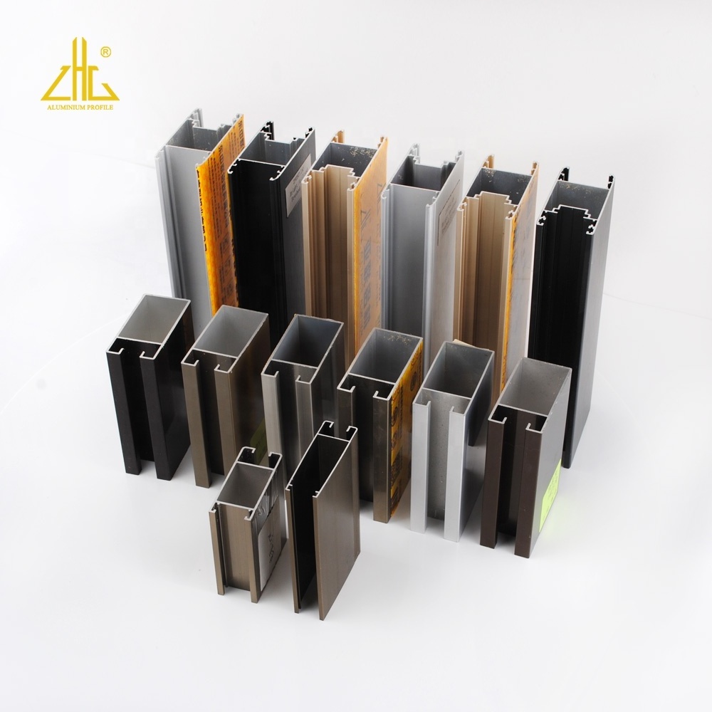 Aluminium Window Channel Making Materials ,  Aluminium Frame Sliding Glass Window Profile Factory Supplying