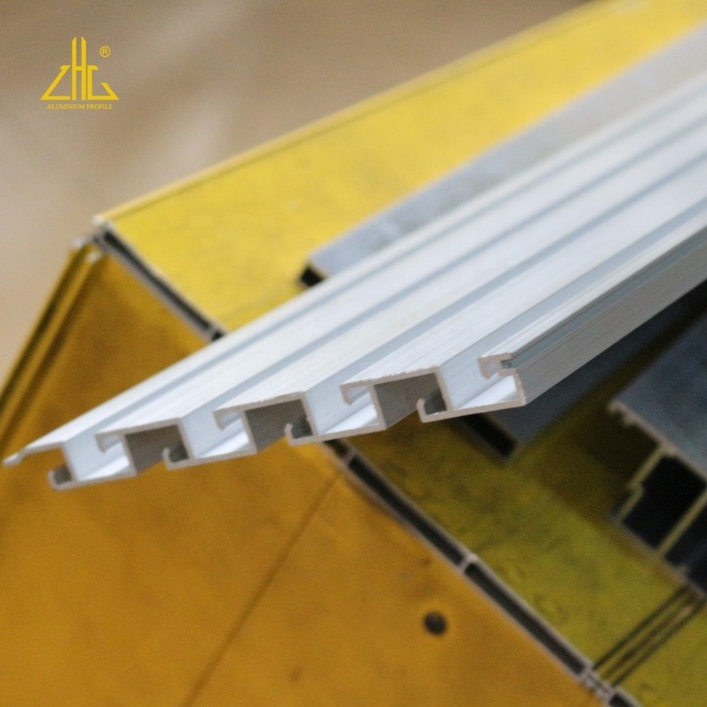 Factory Price Multiple Slot  Aluminum Extrusion Profile Frame,  Solar Panel Mounting Aluminium Rail