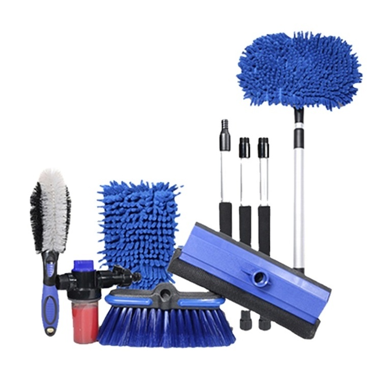 Long Handle Car Cleaning Tools With Car Wash Brush Kit