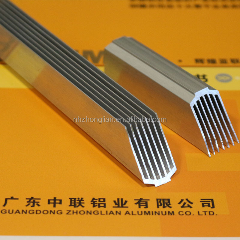 Wow! 6063 aluminium profile price per per kg, super high precision robot rail aluminium extrusion, 6061 aluminum price per pound