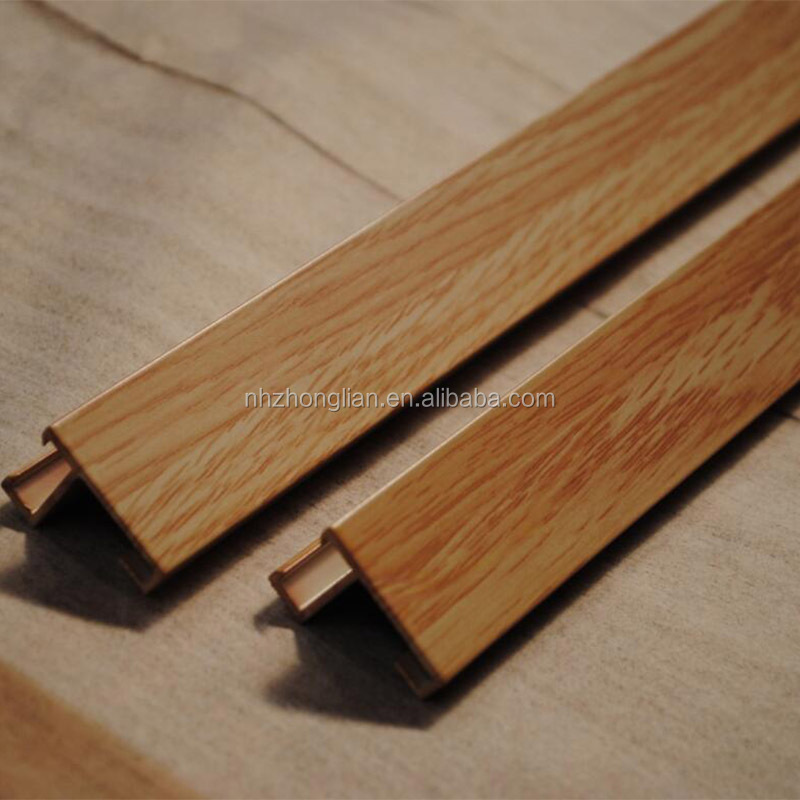 wood grains aluminium profile extrusion for slat fence gate,balcony handrail/square tube profile outdoor lounge wood alu