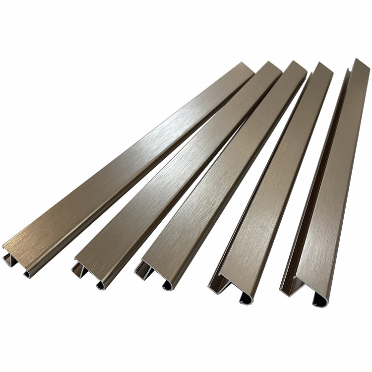 Factory Price Aluminum profile for glass panel, whiteboard/ anodized aluminium frame for mirror