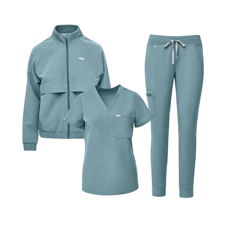 2024 Niaahinn TRS Fashionable Designs New Style Medical Hospital Nurse Uniform Womens Scrub Set